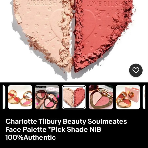 CHARLOTTE TILBURY LIMITED EDITION HEART FACE PALETTE BUNDLE - Picture 8 of 9